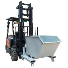 Self-Dumping Steel Hopper for Manual Operation Forklifts 170166 - Photo 3