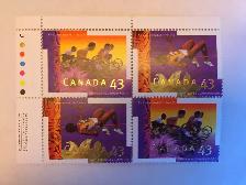 TIMBRES ET ENVELOPPE DES JEUX DU COMMONWEALTH 1994 - Photo 3