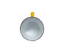 10Pc 12oz Fine Enamel Cup Silver Lip Mug Heat Press 000995 - Photo 6
