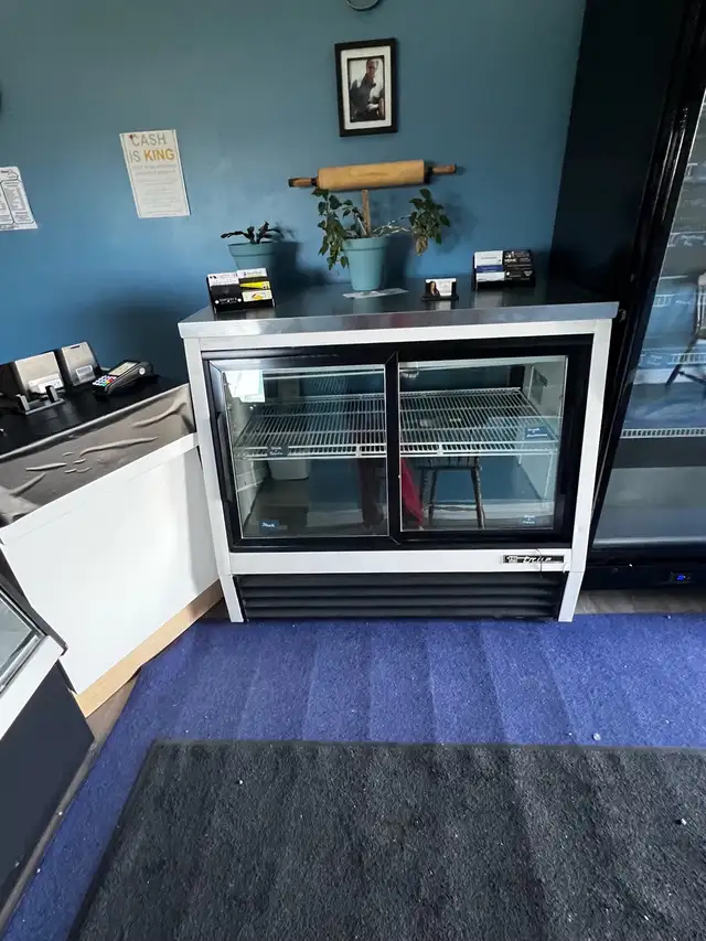 True Refrigerator Display