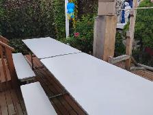 Foldable 12 foot long picnick/cafateria table - Photo 2