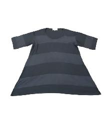 Vintage Vivaldi Women's A-Line Striped Tunic Top