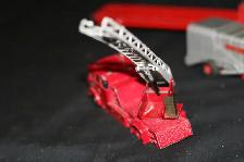 MATCHBOX LESNEY KING SIZE LOT TRACTOR TRANSPORTER W BLUE TRACTOR - Photo 5