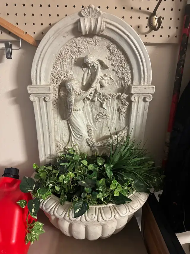 Angel water fountain