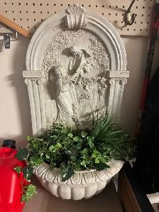 Angel water fountain