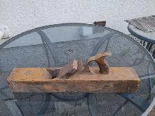 antique wood plane
