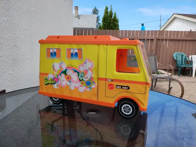 mattel barbie camper