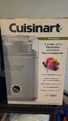Cuisinart Pure Indulgence 2Qt Frozen Yogurt & Ice Cream Maker