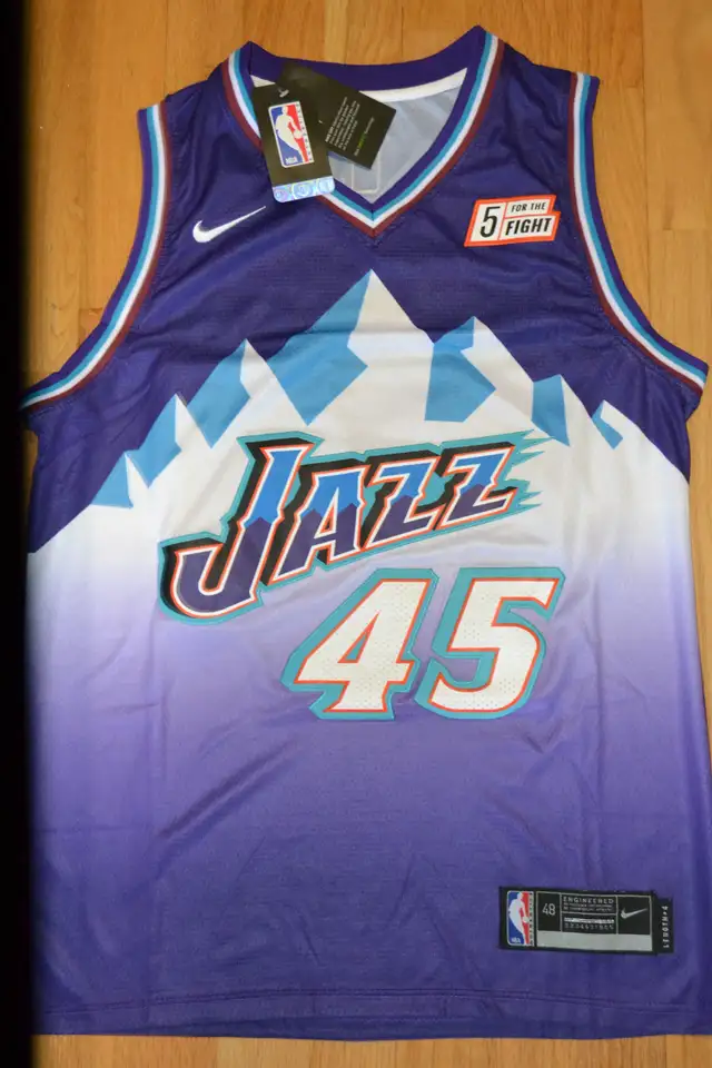 ,New w/ Tags DONOVAN MITCHELL All Embroidered Jersey..