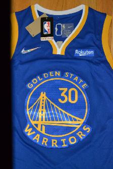 ..'New w/ Tags STEPHEN CURRY All Embroidered Jersey - Photo 5