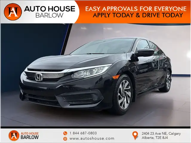2016 Honda Civic Sedan EX SUNROOF DRIVE MODES PUSH BUTTON START