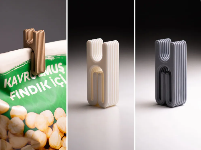 Premium Designer Bag Clips - Minimalist Aesthetic (Set of 6)