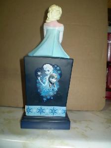 DISNEY FROZEN ELSA COIN BANK-KEEPS COUNT-USED- $20 - Photo 3