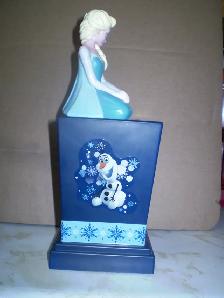 DISNEY FROZEN ELSA COIN BANK-KEEPS COUNT-USED- $20 - Photo 4