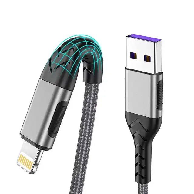 Long 10' USB3 to Lightning Cable for iPhone and iPad