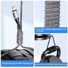 Long 10' USB3 to Lightning Cable for iPhone and iPad - Photo 3