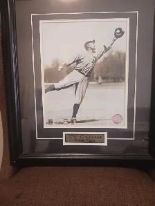 Framed Ty Cobb photohraph - Photo 3