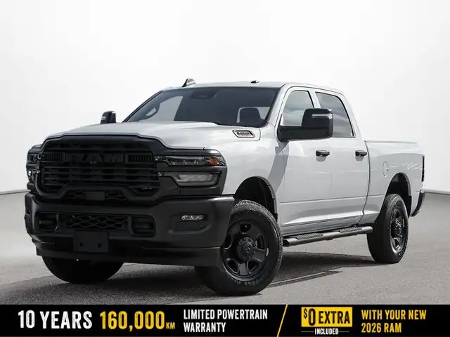 2026 Ram 3500 Tradesman Crew 4x4 Diesel Dually Nav Adaptive