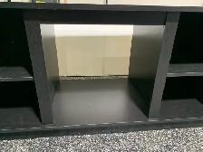 Black Wooden TV Stand - Photo 2