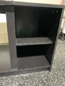 Black Wooden TV Stand - Photo 4