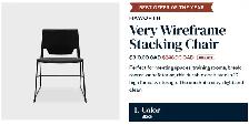 Haworth Very Wireframe Stacking Chair | $75 Each-Call us now! - Photo 4