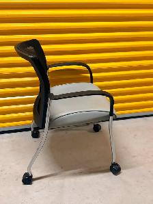Global Vion Visitor Chair (With Wheels) | $80 Each-Call us now! - Photo 2
