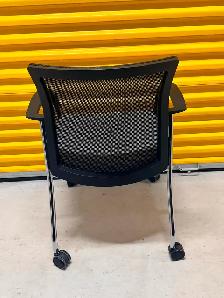 Global Vion Visitor Chair (With Wheels) | $80 Each-Call us now! - Photo 3