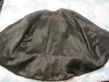 Très beau manteau en fourrure de rat musqué / muskrat fur coat - Photo 4