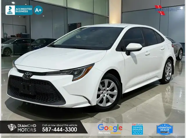 2021 Toyota Corolla LE - Mint Condition
