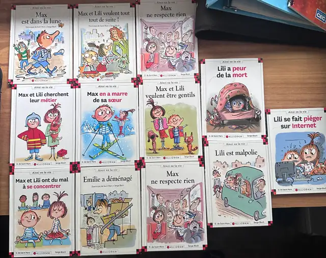 livre Max et Lili