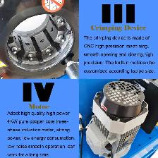 0.55'-2.72' Hose Crimper Tube Shrinking Machine 056824 - Photo 9