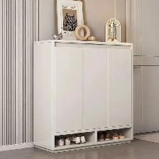 Brand New 3-Door Shoe Cabinet 90cm Wide Special $159 - Photo 3