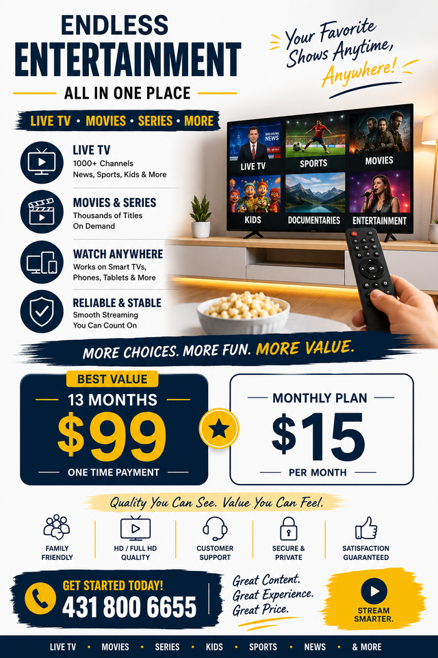 Home TV Setup & Support – Affordable Plans