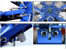 M662L 6 Color 6 Station Screen Printing Press Machine 006366 - Photo 4