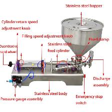 Fluid Oil Paste Filling Machine 110V 100-1000ml 160400 - Photo 3