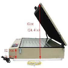2016inch Screen Printing Vacuum Exposure Unit 110V 219106 - Photo 3