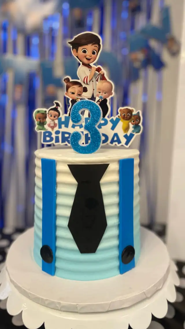 Boss baby cake Custom cakes GTA 3rd Birthday cake