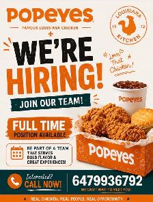 Hiring Full Time Employee