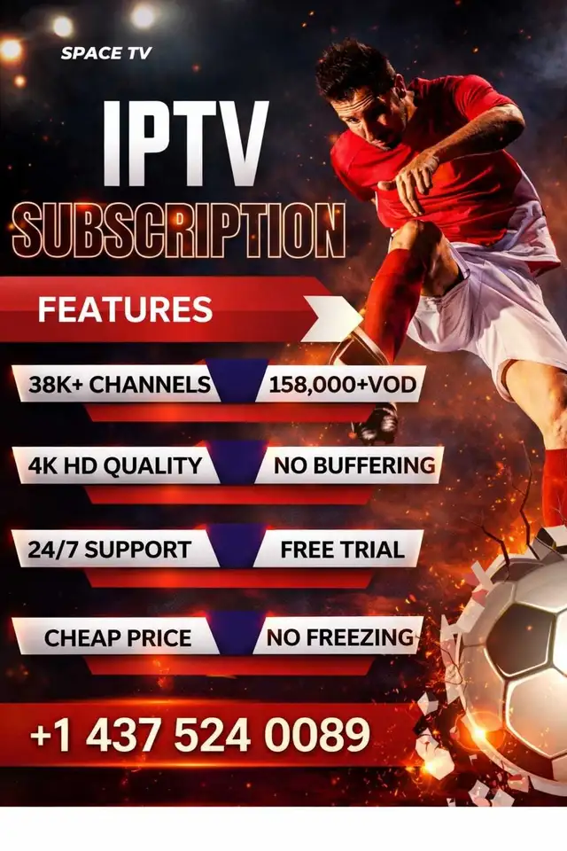 Fast & Reliable lPT\/ - 4K quality channels