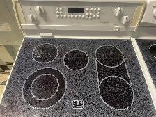 Cuisinière blanche vitrocéramique Whirlpool Gold - Photo 2