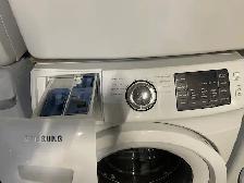 Laveuse seule frontale blanche Samsung ( remis a neuf ) - Photo 2