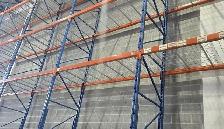 USED 25 ft tall Redirack Pallet Racking warehouse storage rack