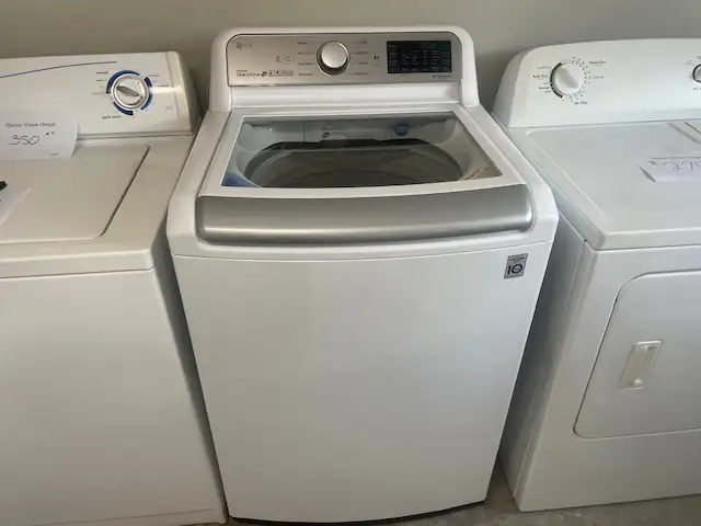 Laveuse seule top load blanche grande capacité LG