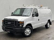 2012 Ford Econoline Cargo Van ONLY 87,000KM-LADDER RACKS-DIVIDER