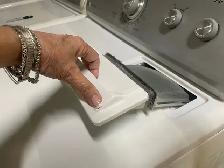Laveuse sécheuse traditionnelles blanches Maytag - Photo 5