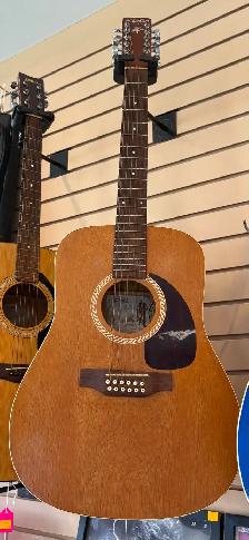 Art & Lutherie Wild Cherry 12 String Acoustic Guitar