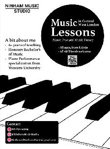 Music Lesson's in Central London