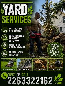 CUTTING & REMOVING TREES