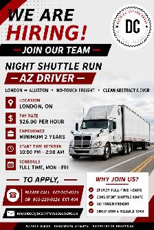 AZ DRIVERS- London, ON