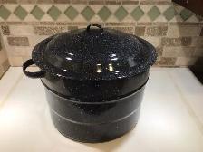 Enamel Large canning pot 21qt.-19.9 litre